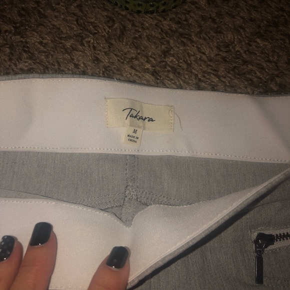 COPY - TAKARA - SZ MEDIUM GREY DRESS PANTS - Picture 2 of 7